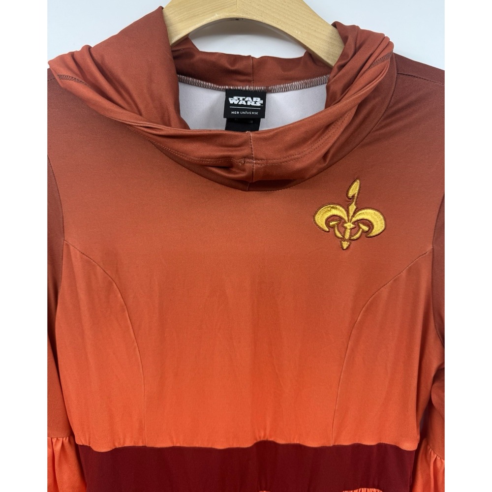 Star Wars Her Universe Dress Padme Handmaiden Hooded Dress Exclusive SZ M Disney - Picture 5 of 11